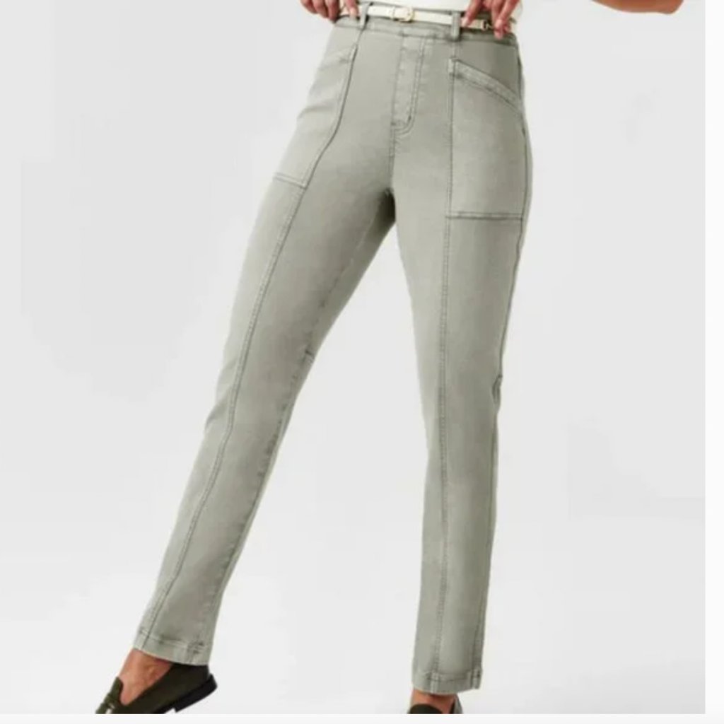 Spanx Stretch Twill Straight Leg Pant - Size Medium
